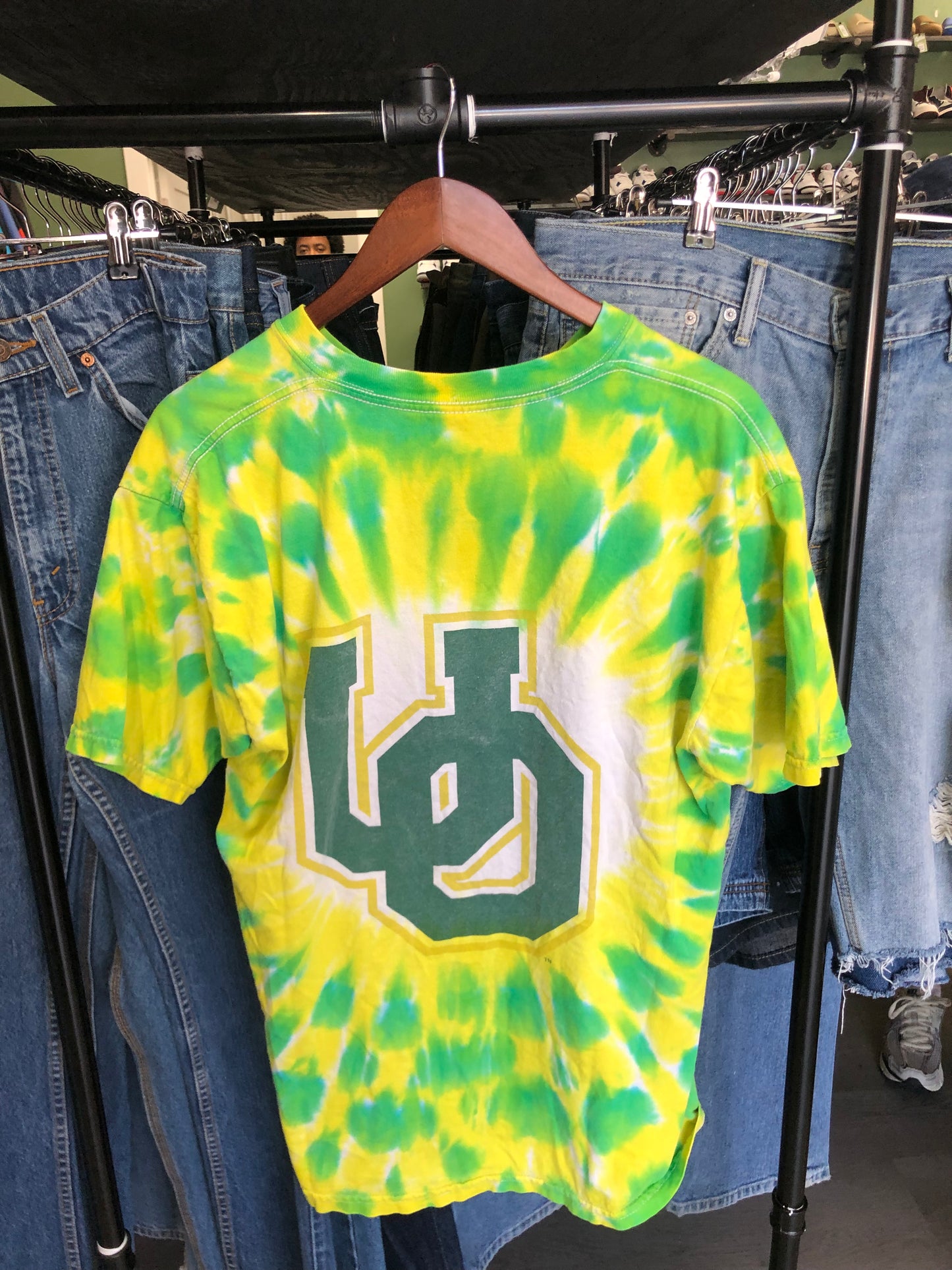 Vintage University of Oregon Tie Dye Tee