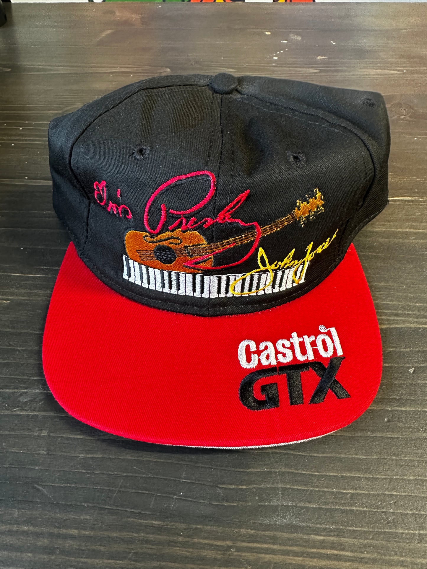 Vintage Elvis Presley John Force Racing SnapBack Hat