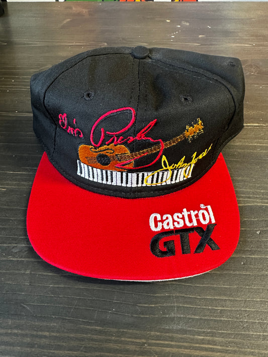 Vintage Elvis Presley John Force Racing SnapBack Hat