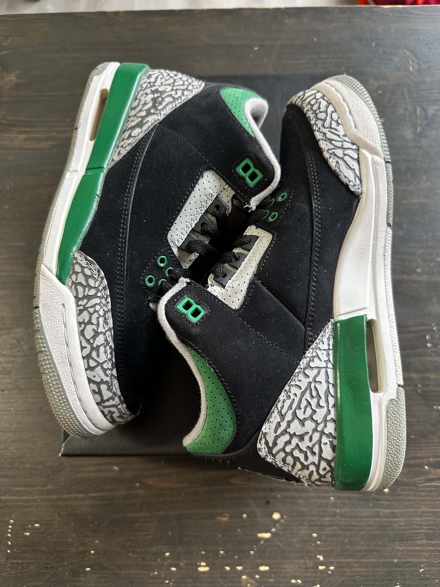 Pre-Owned Jordan 3 Retro Pine Green (GS)