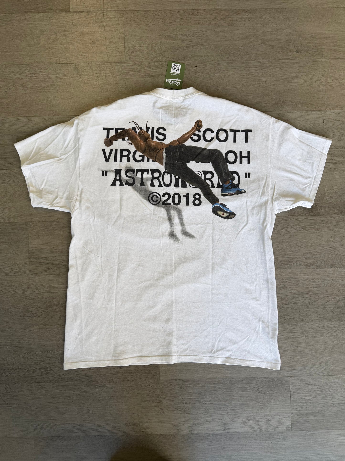 Travis Scott x Virgil Abloh Jordan 4 Pocket Tee