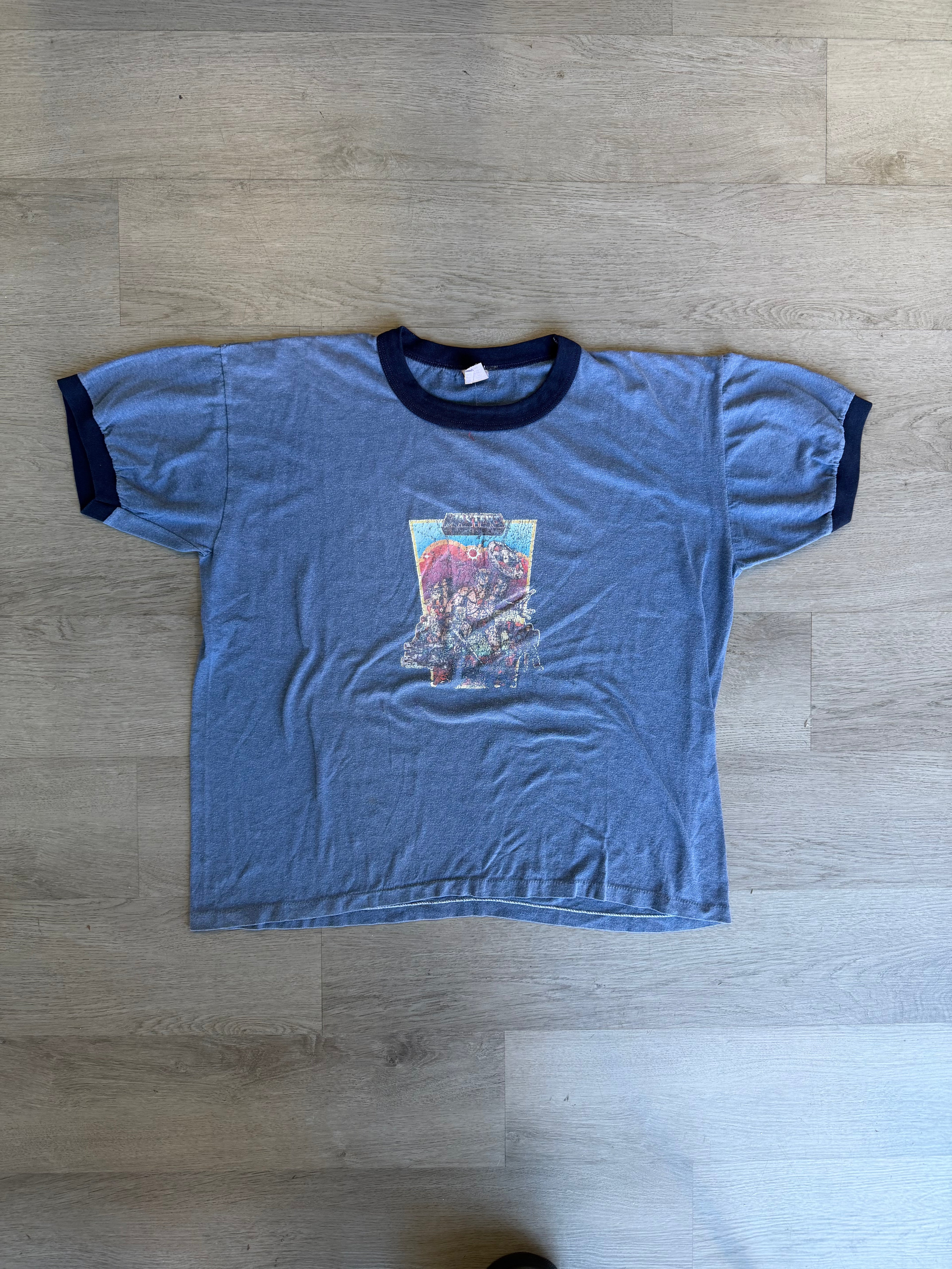 Vintage Masters Blue Ringer Tee