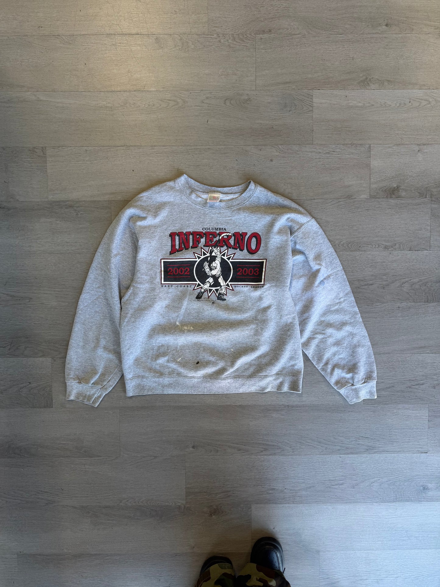 Vintage Columbia Inferno Hockey Sweatshirt