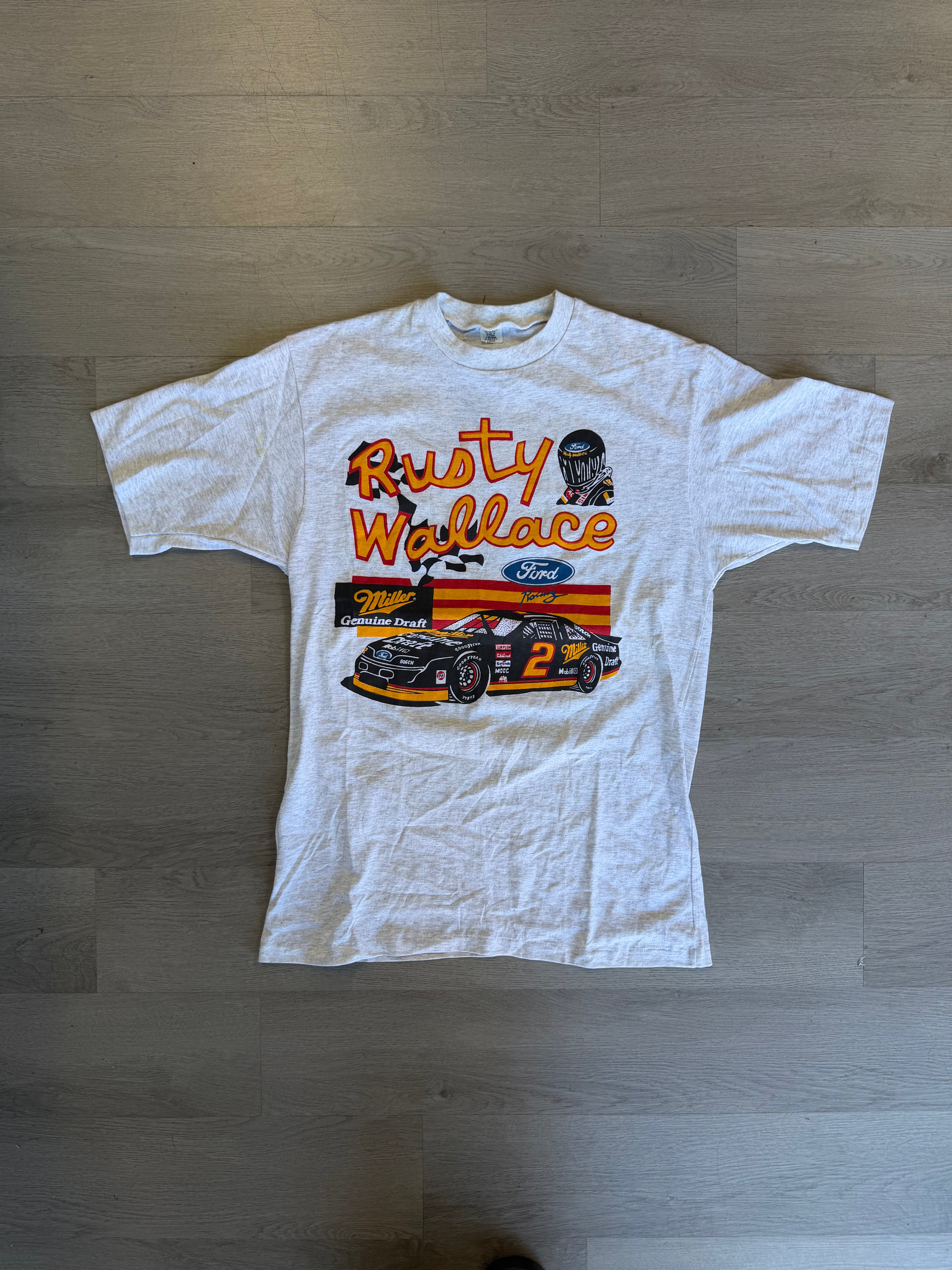 Vintage Rusty Wallace Ford Racing Tee