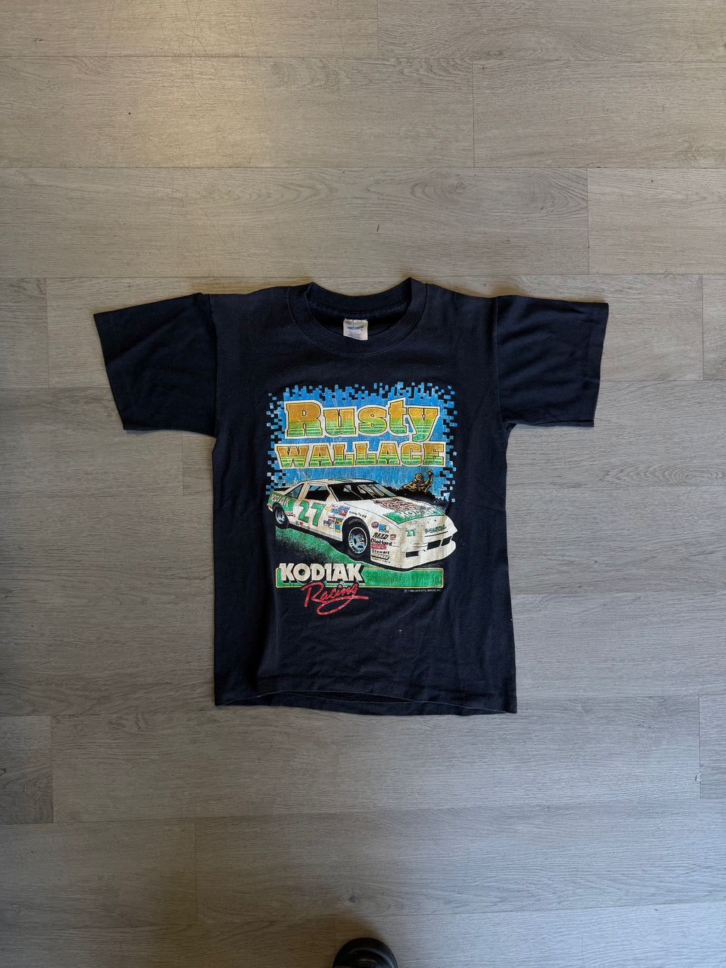 Vintage Rusty Wallace Kodiak Racing Tee