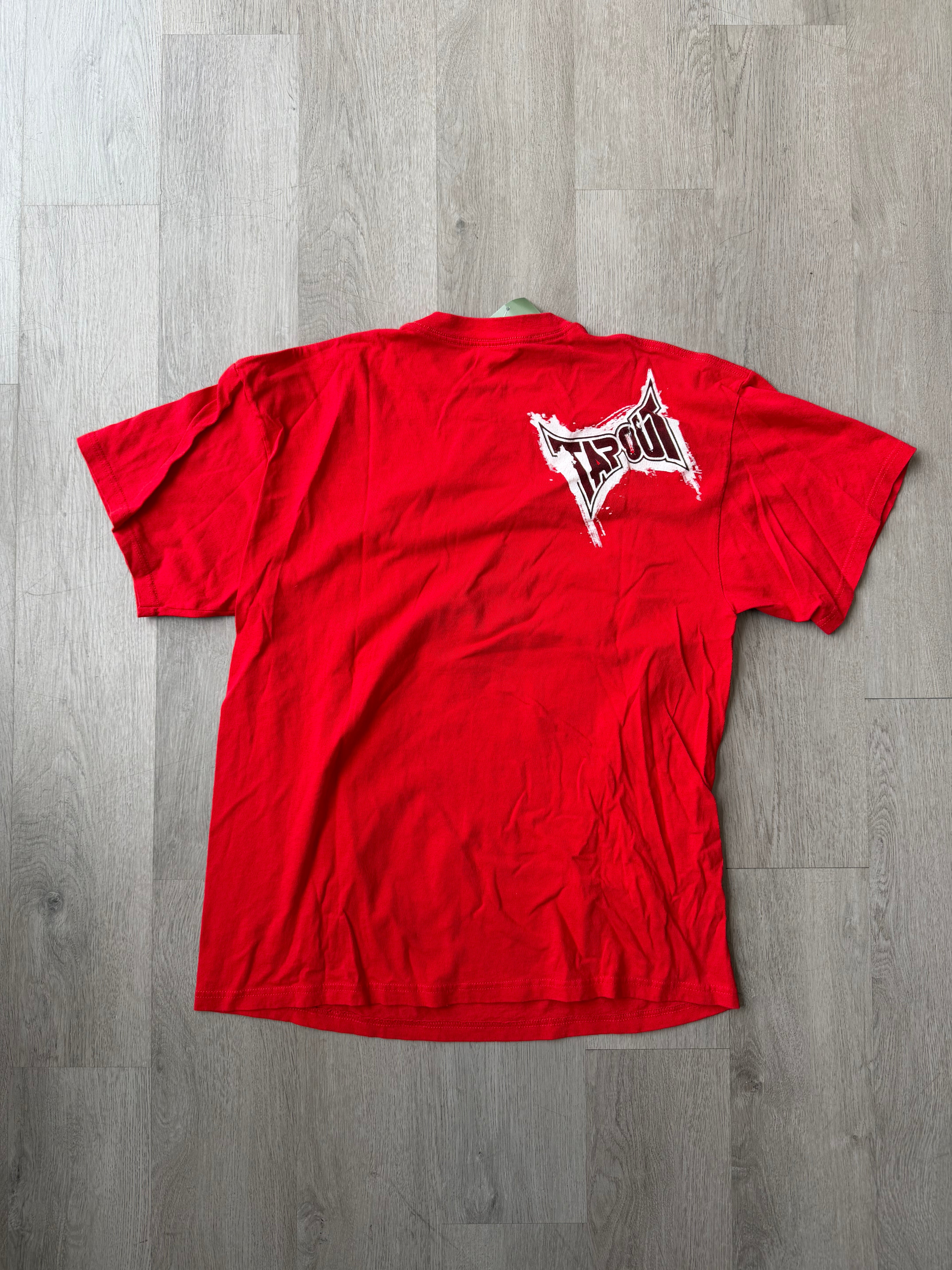 Vintage Tap Out Red Tee