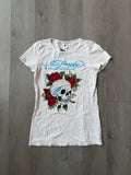 Women’s Vintage Ed Hardy Skull Tee
