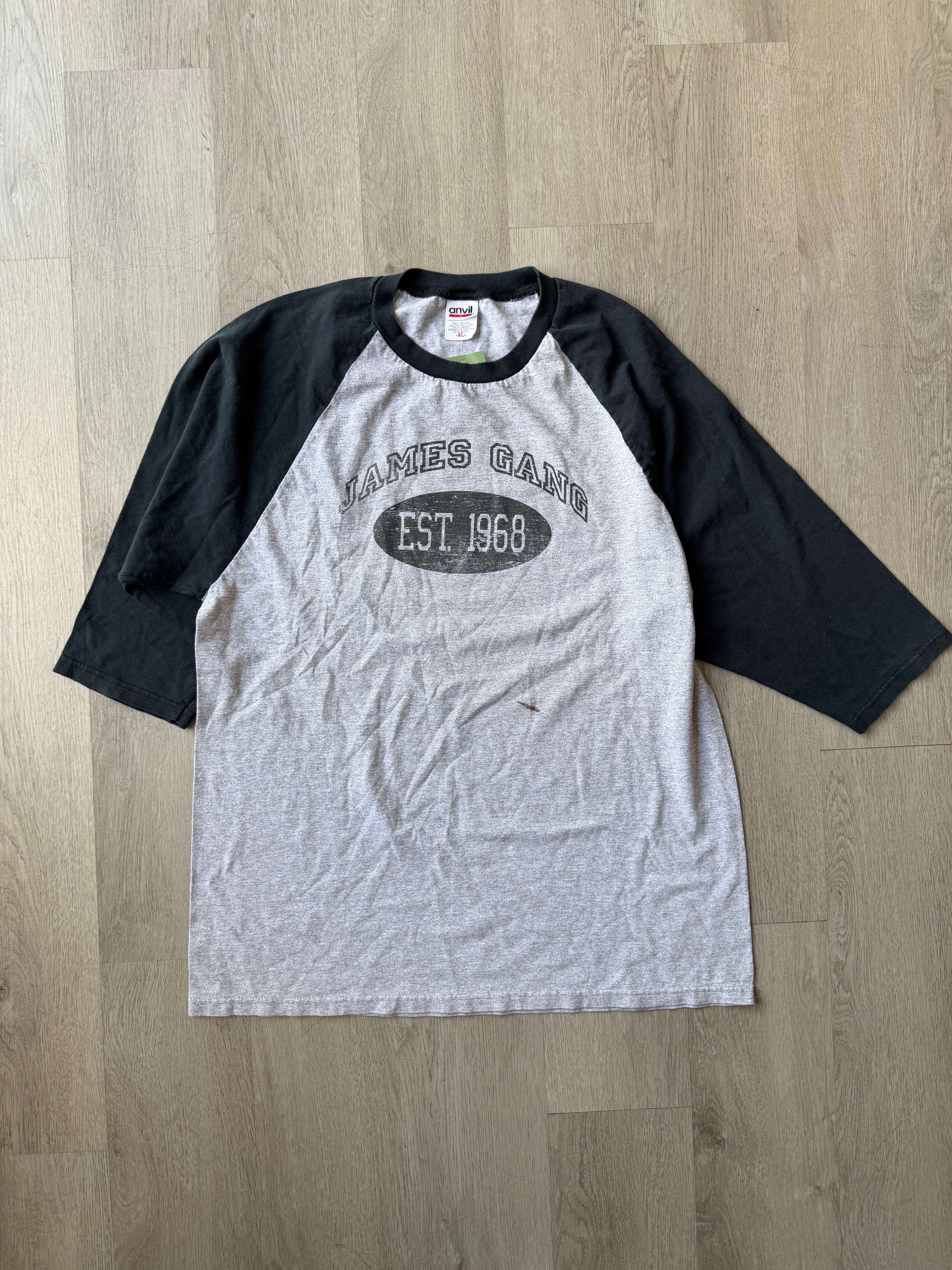 Vintage James Gang Raglan Tee