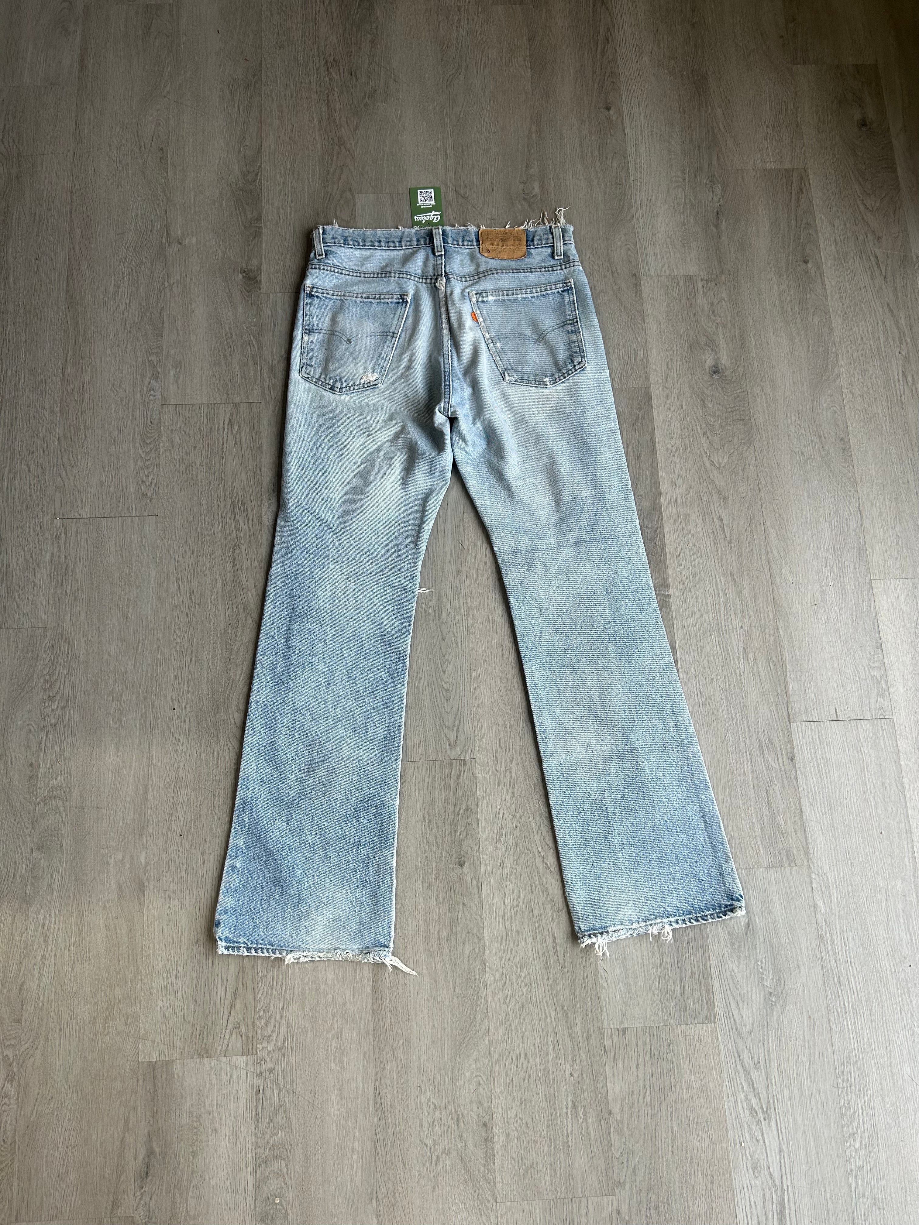 Vintage Distressed Levi’s Orange Tab Jeans