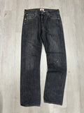 Vintage Black Distressed Levi’s 550 Jeans
