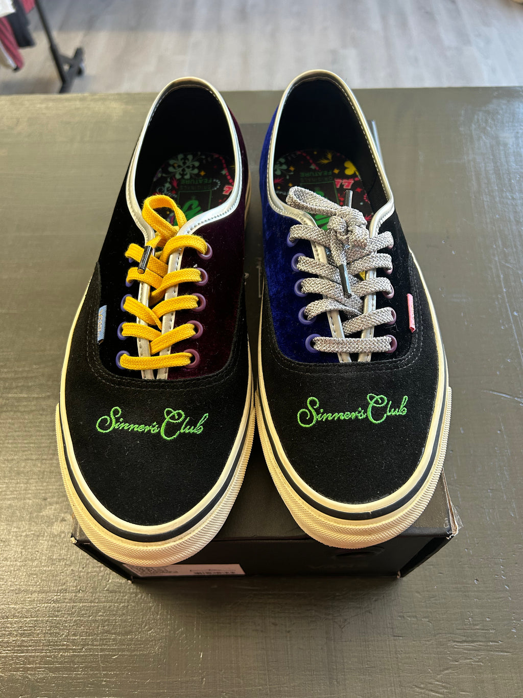 Pre-Owned Vans Authentic Feature Sinners Club Part ll