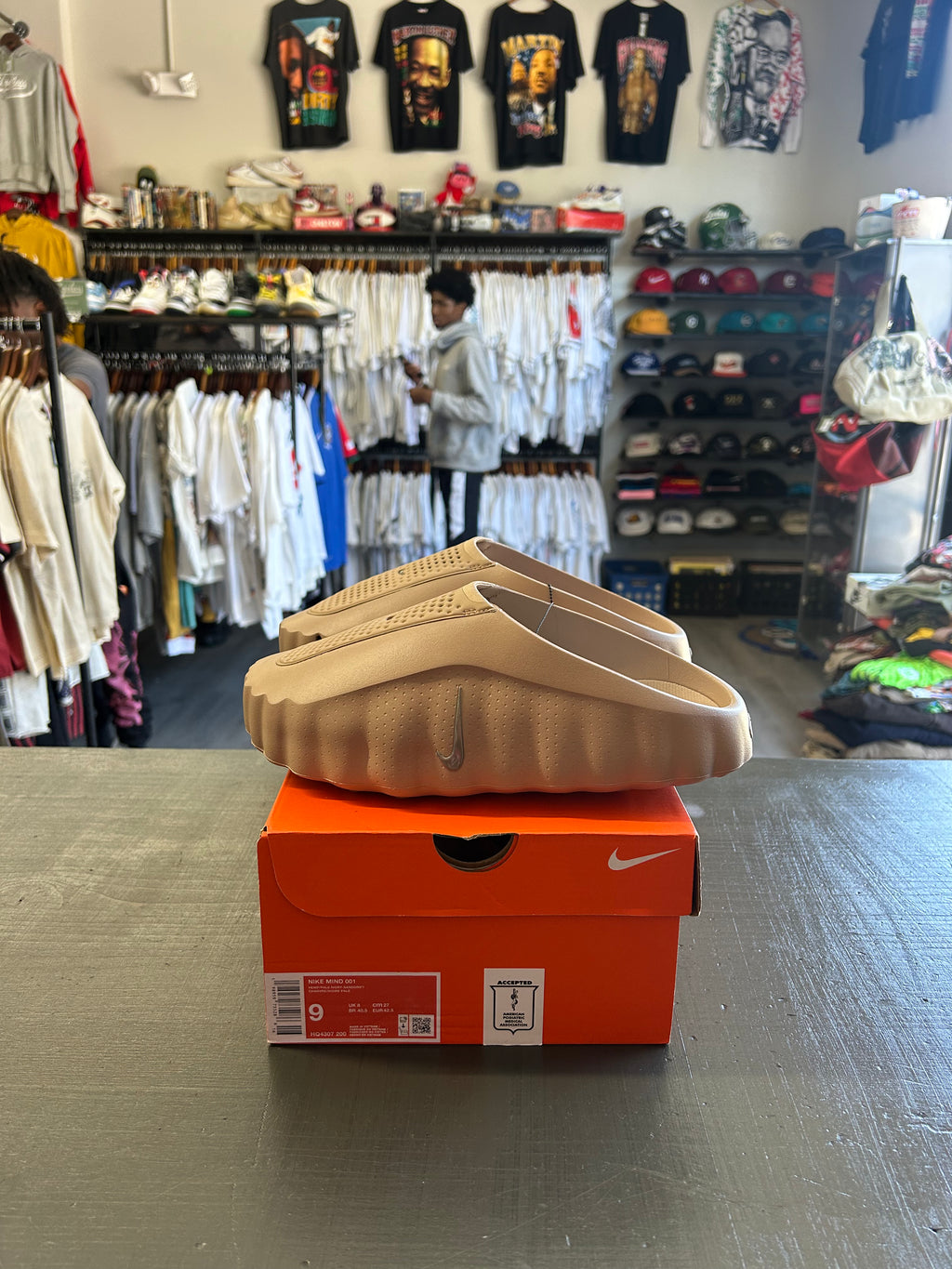 Nike Mind 001 Slide Rattan