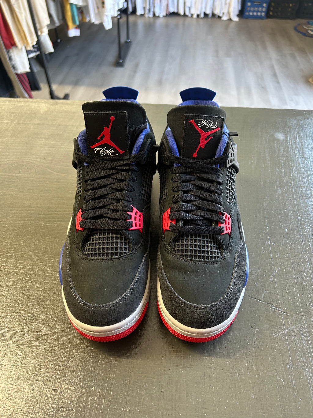 Pre-Owned Jordan 4 Retro Rare Air White Lettering