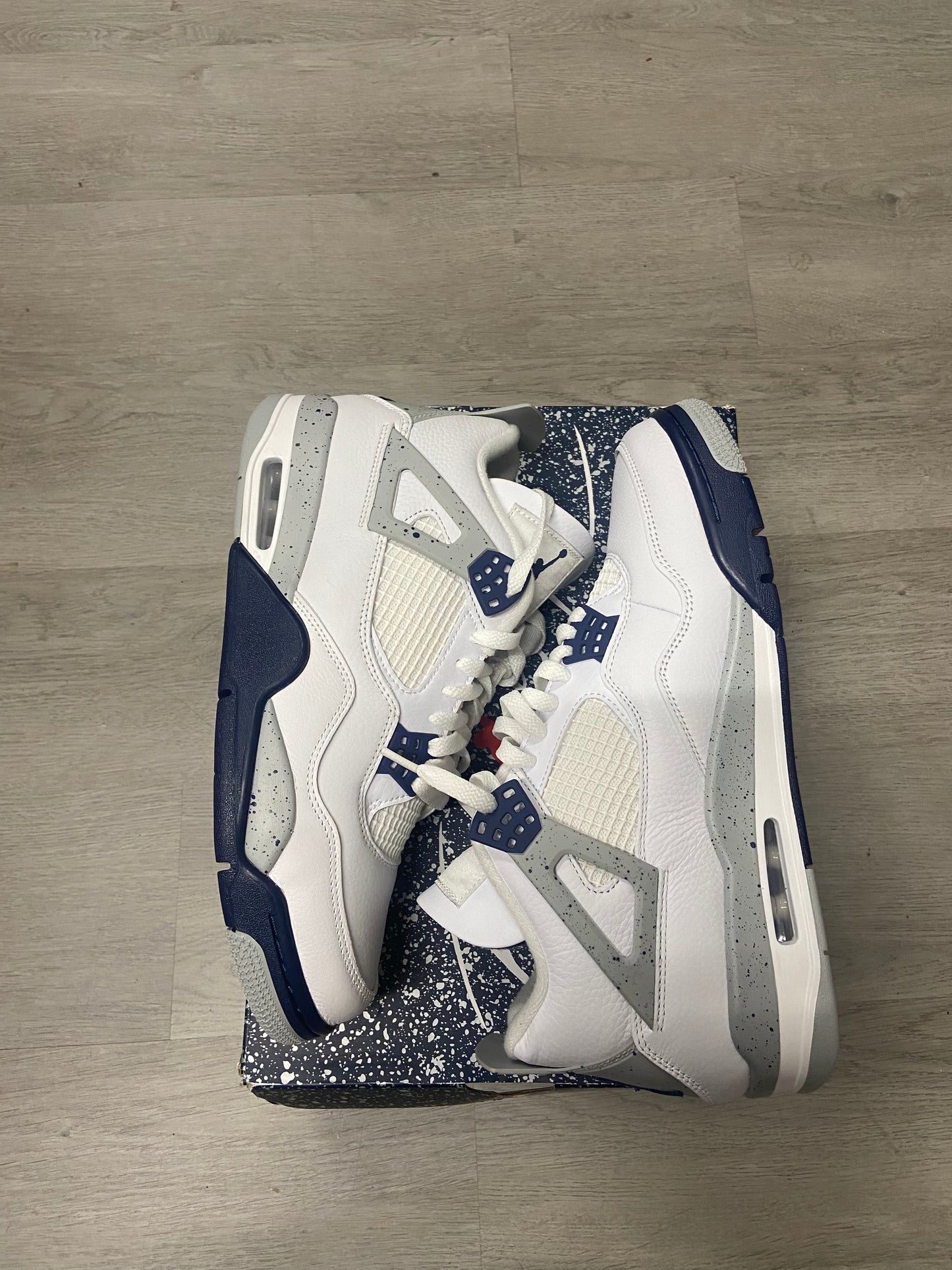 Pre-owned Jordan 4 Retro Midnight Navy