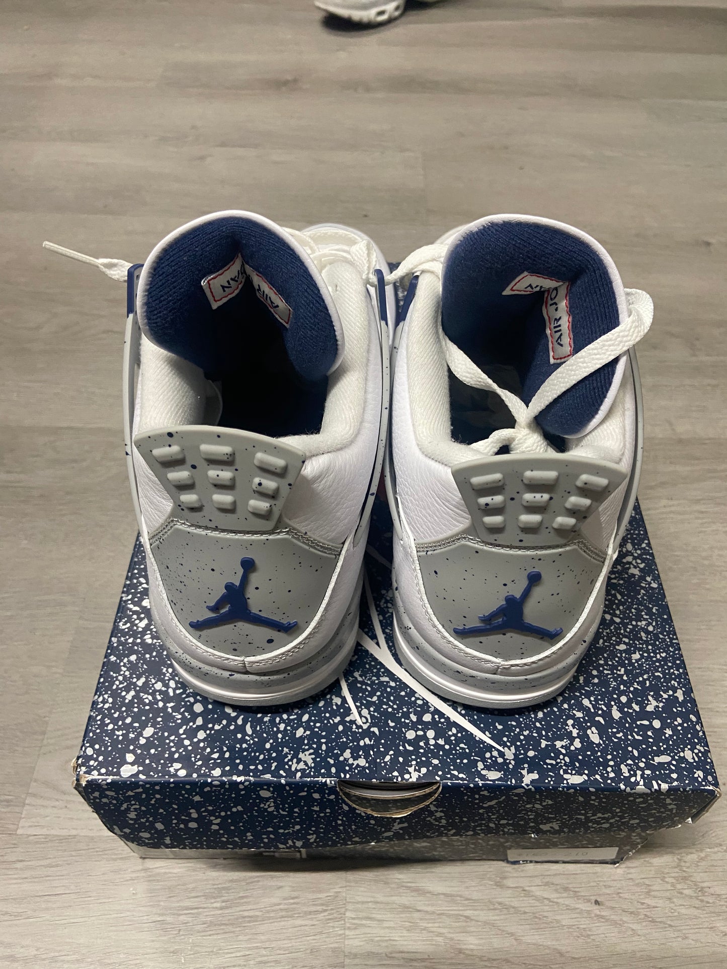 Pre-owned Jordan 4 Retro Midnight Navy