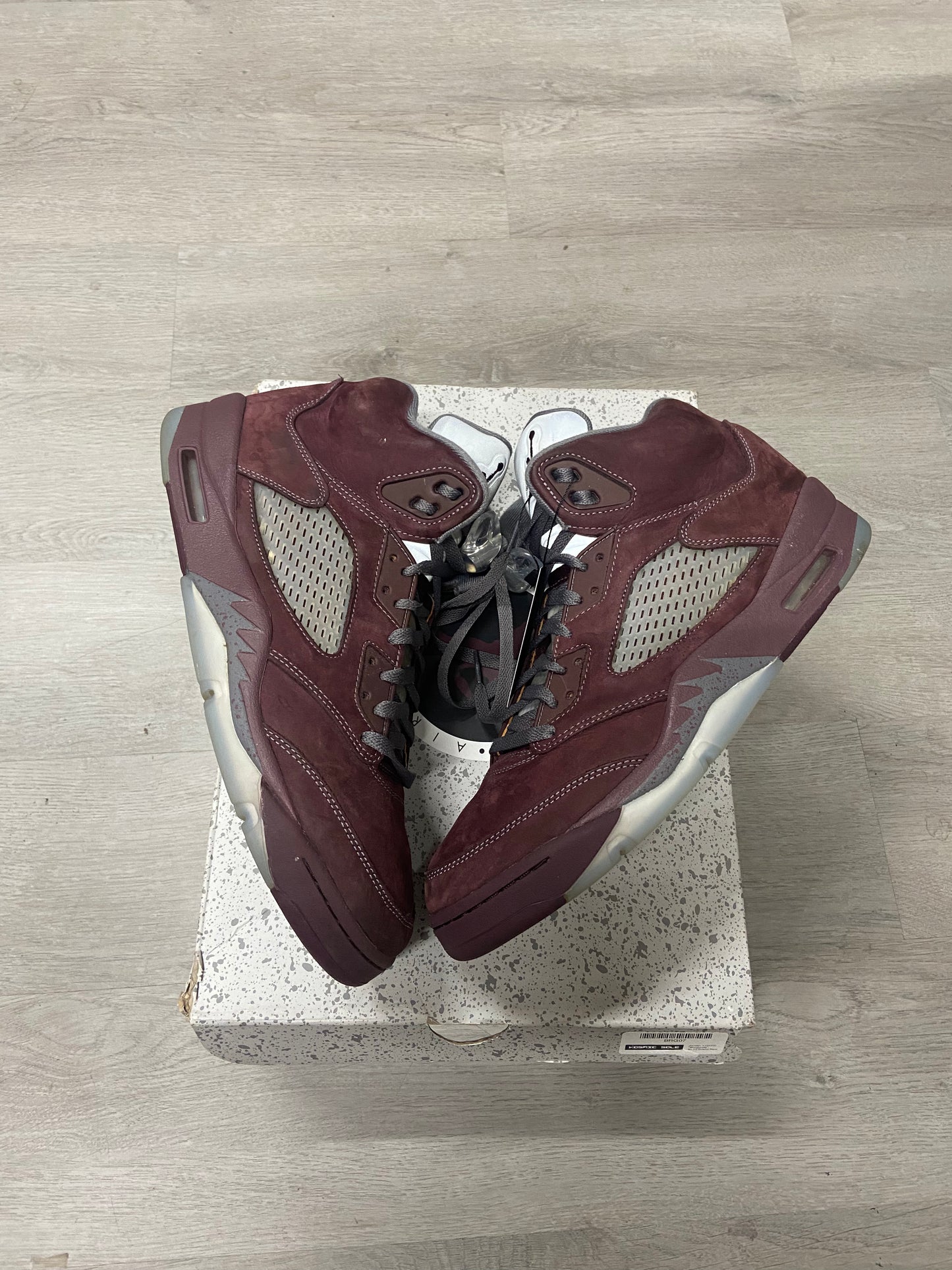 Pre-owned Jordan 5 Retro Burgundy (2023)