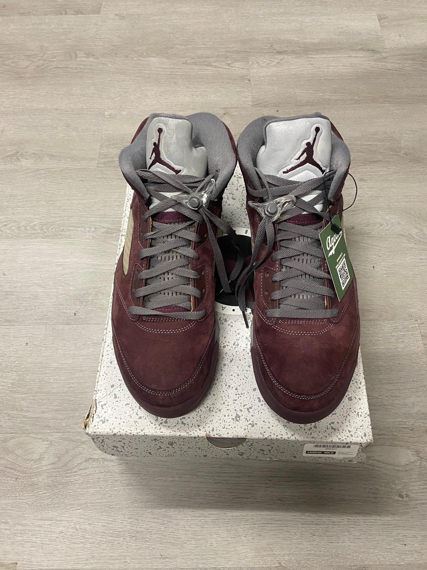 Pre-owned Jordan 5 Retro Burgundy (2023)