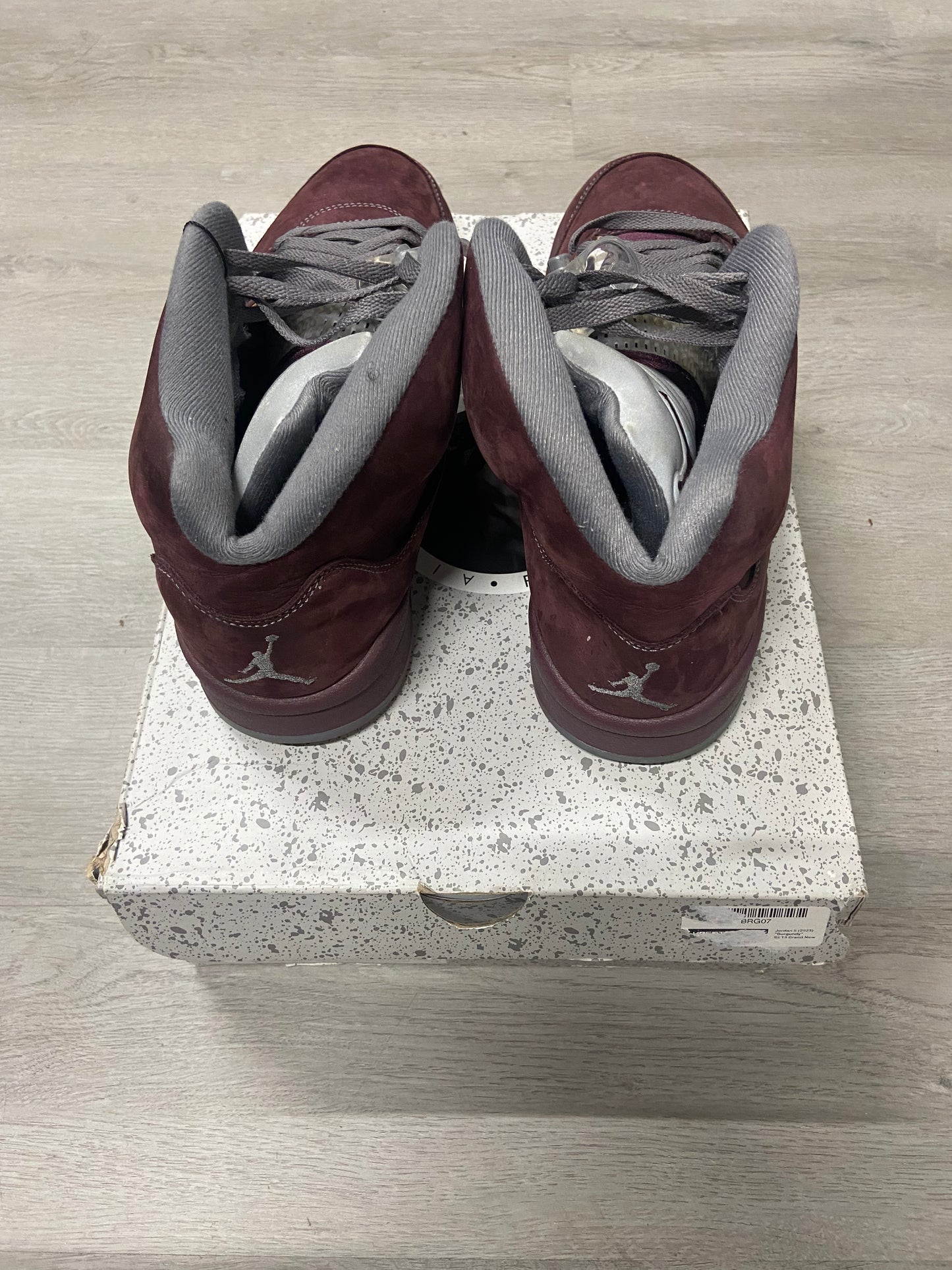 Pre-owned Jordan 5 Retro Burgundy (2023)