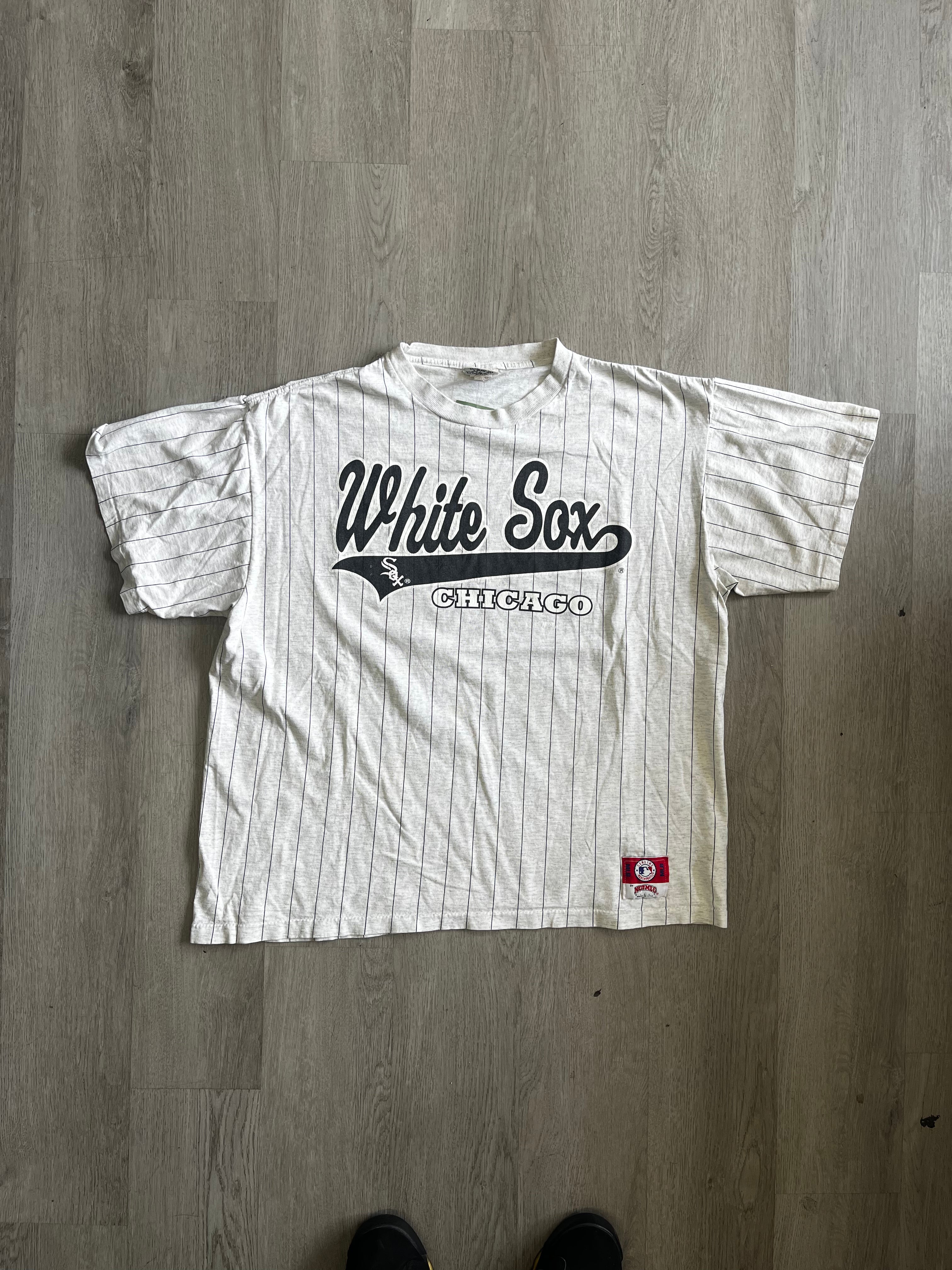 Vintage Chicago White Sox Pinstripe Baseball Jersey T