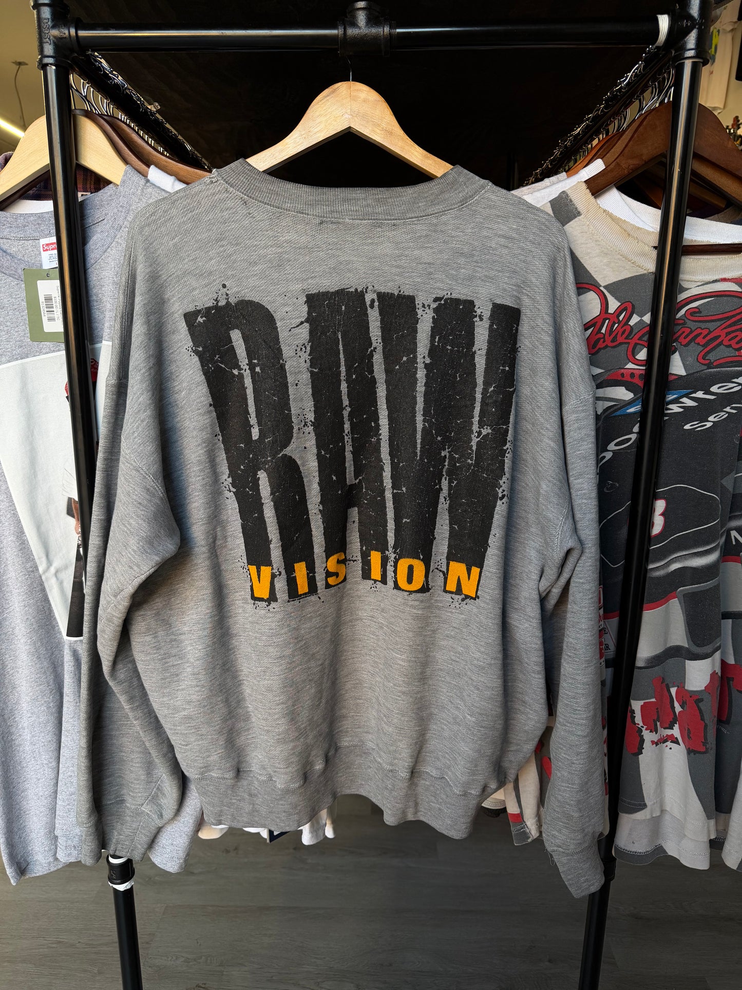 Raw Vision Grey Crewneck