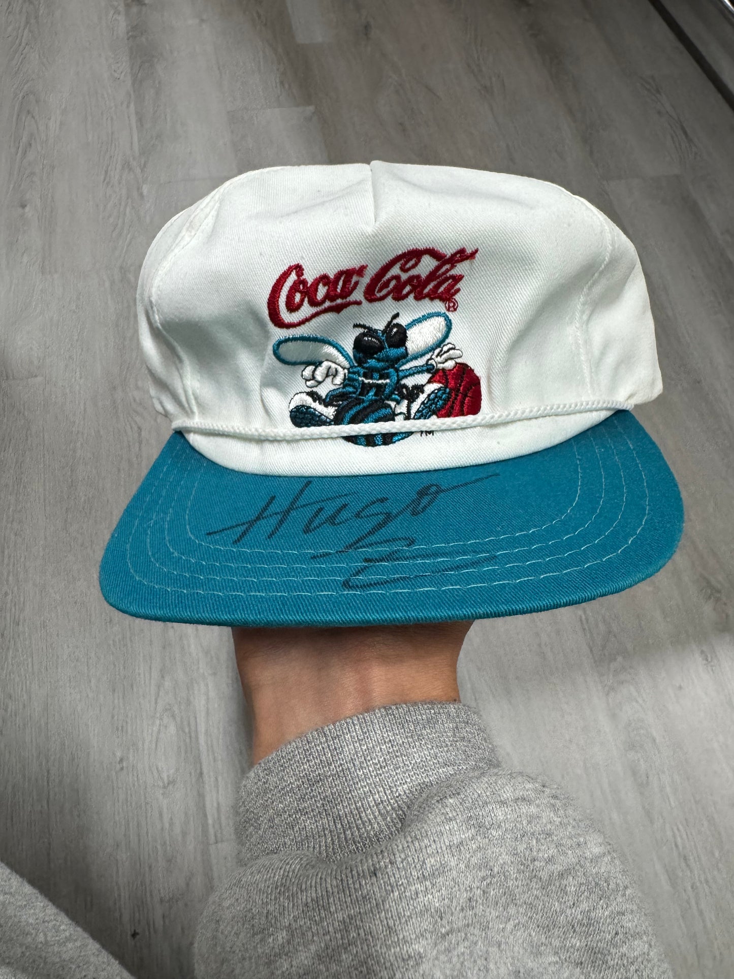 Signed Charlotte Hornets Hat