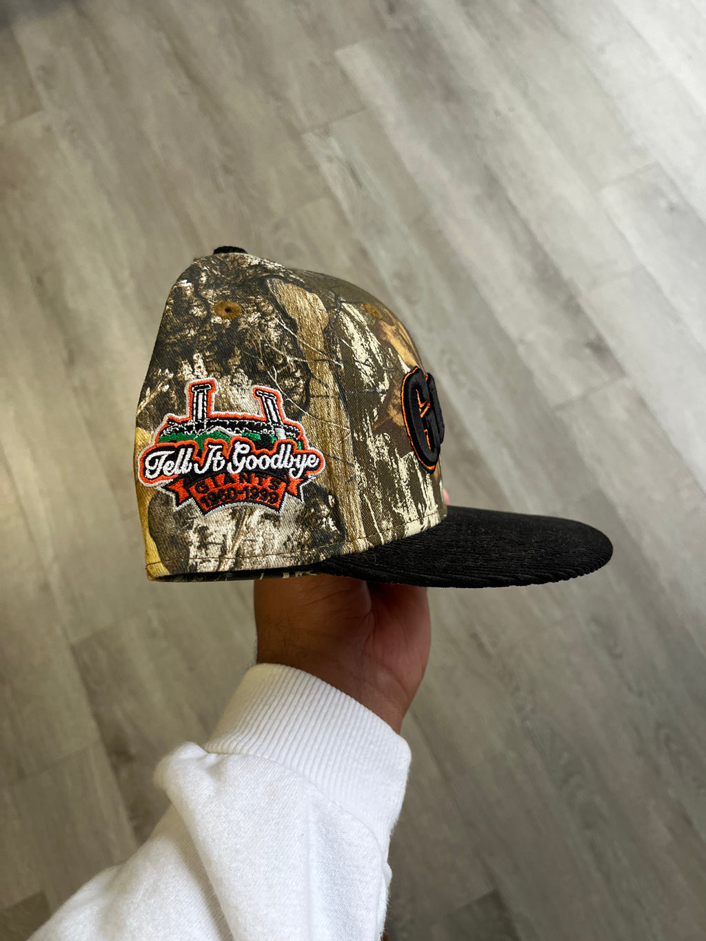 Pre-Owned Camo San Francisco Giants New Era Fitted Hat