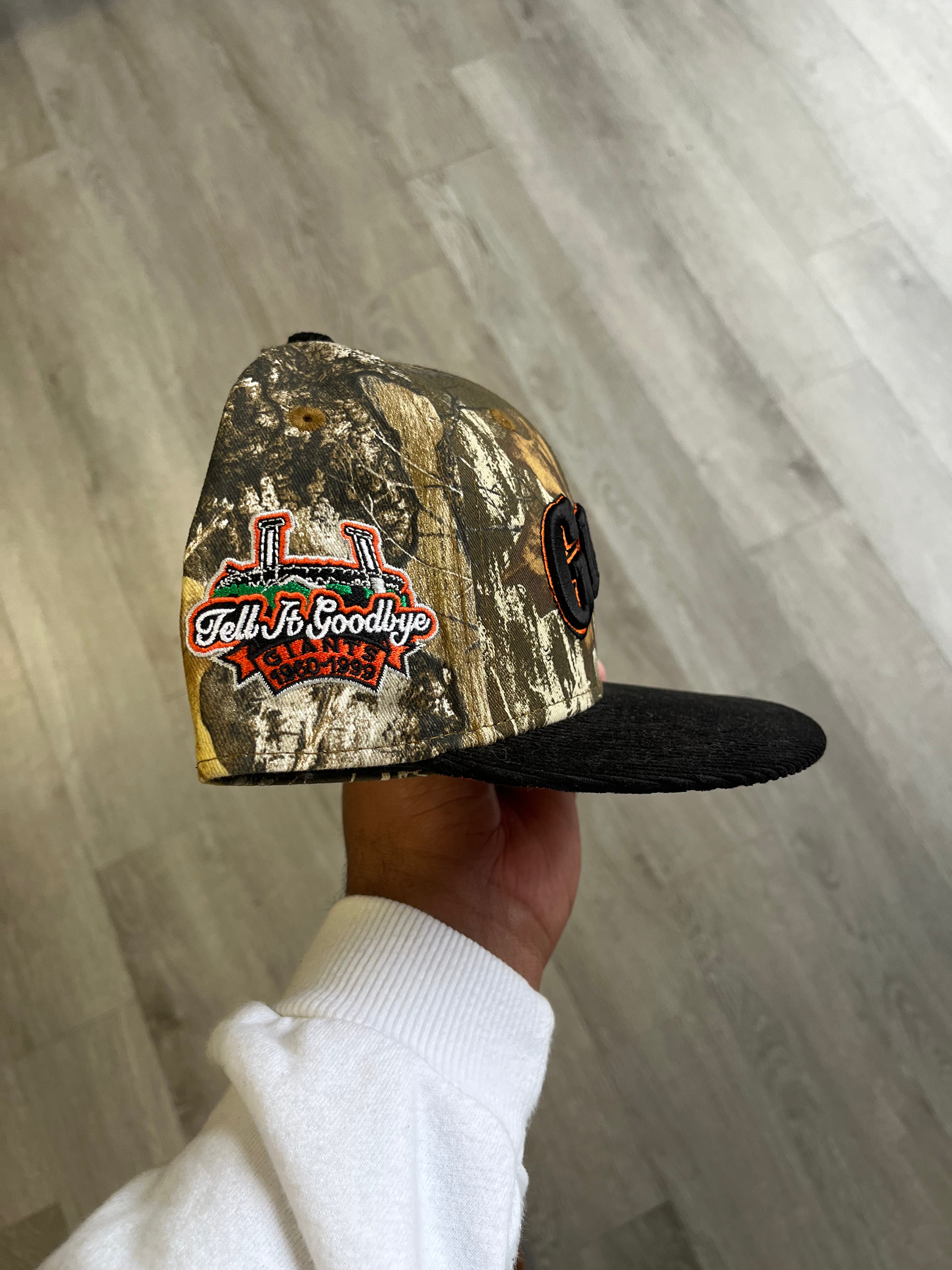 Pre-Owned Camo San Francisco Giants New Era Fitted Hat