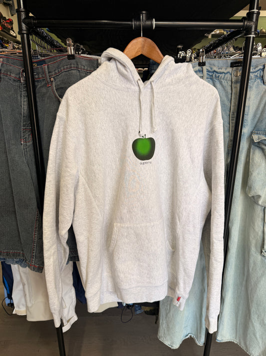 Pre-Owned Supreme Green Apple Hoodie