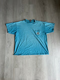 Vintage Teal Harley-Davidson Roanoke Va Tee