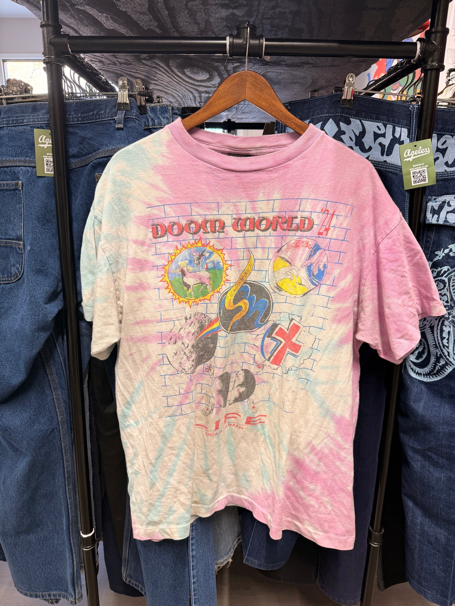 Pre-Owned Saint Michael Doom World Tee