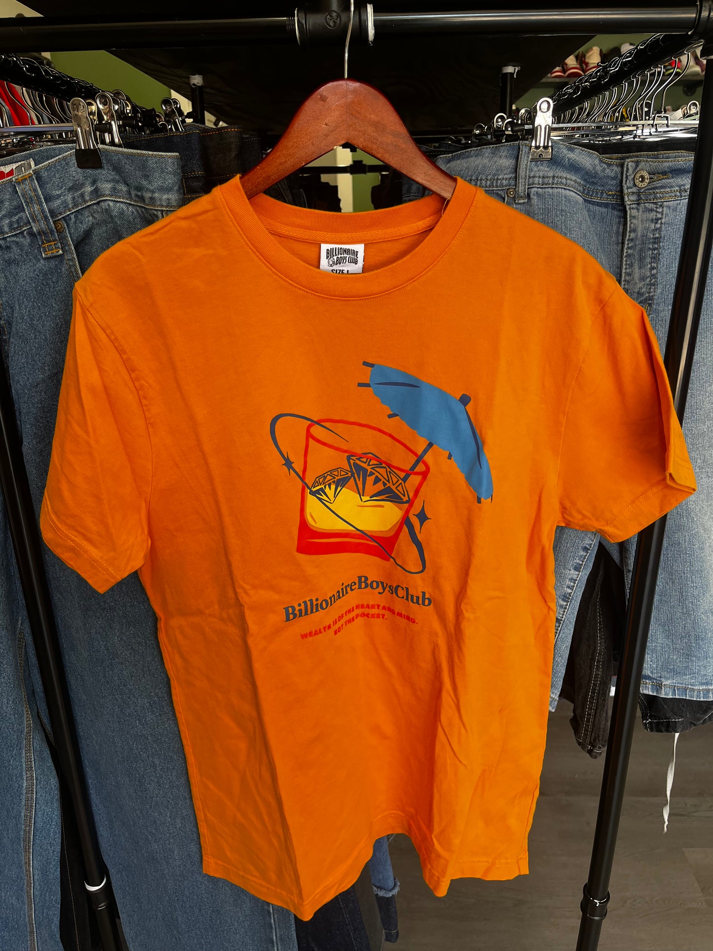 Billionaire Boys Club Wealth Is Of The Heart And Mind. Not The Pocket. Tee