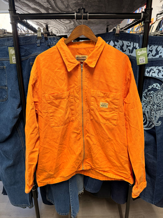 Pre-Owned Orange Stussy Work Gear Jacket
