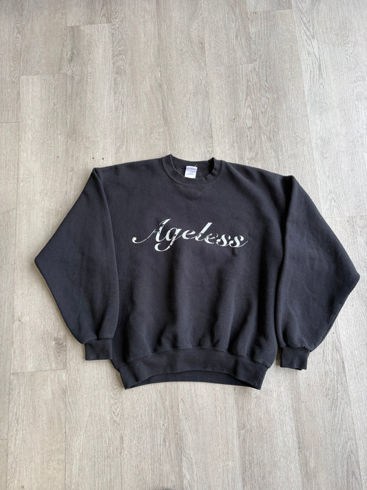 Vintage Soffe Ageless Black Script Sweatshirt