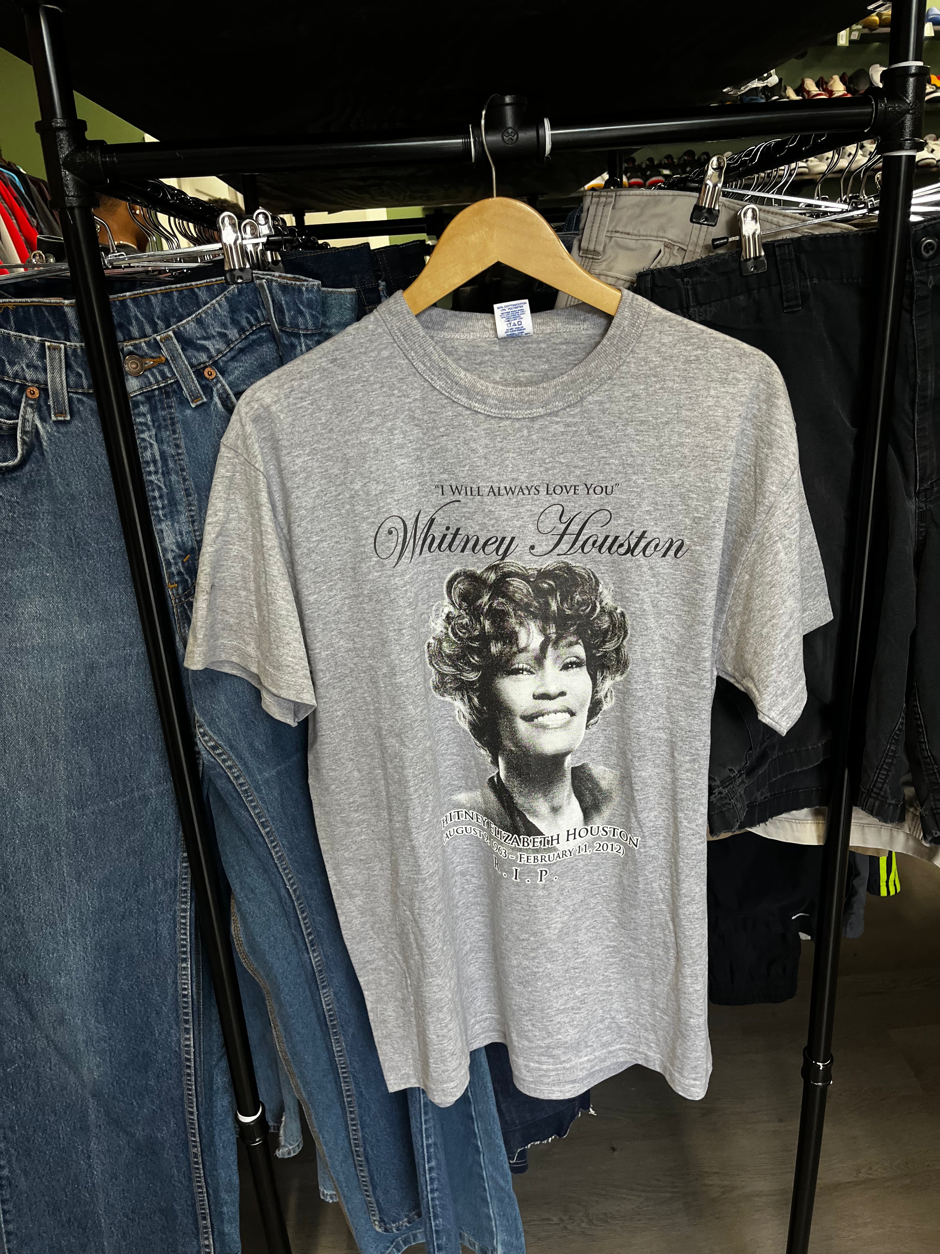 Vintage Whitney Houston “I Will Always Love You” Tee