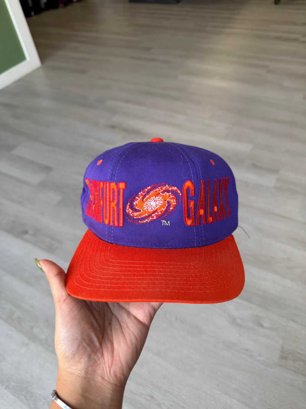 Vintage Starter Frankfurt Galaxy Snapback Hat