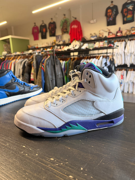 Pre-owned Jordan Retro 5 Grape 2025