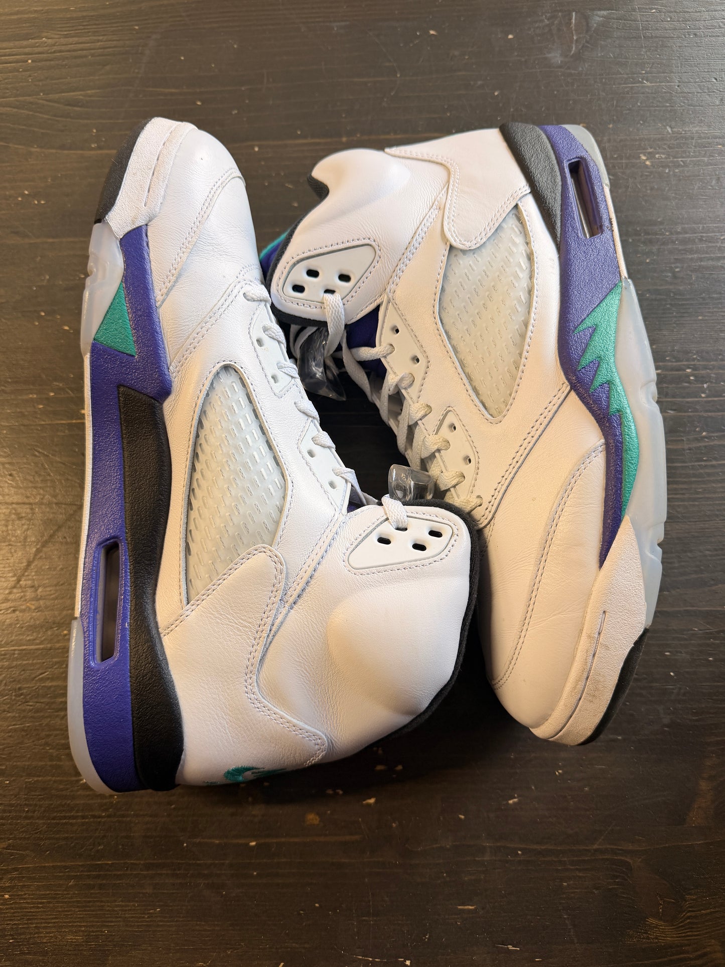 Pre-owned Jordan Retro 5 Grape 2025