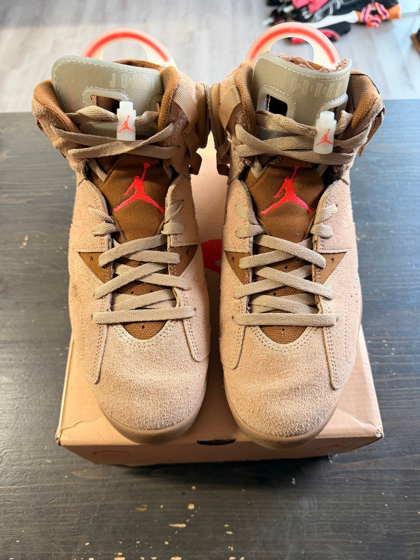 Pre-Owned Jordan 6 Retro Travis Scott British Khaki