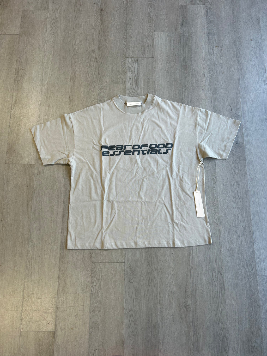 Smoke Grey Fear of God Essentials 90's Tee