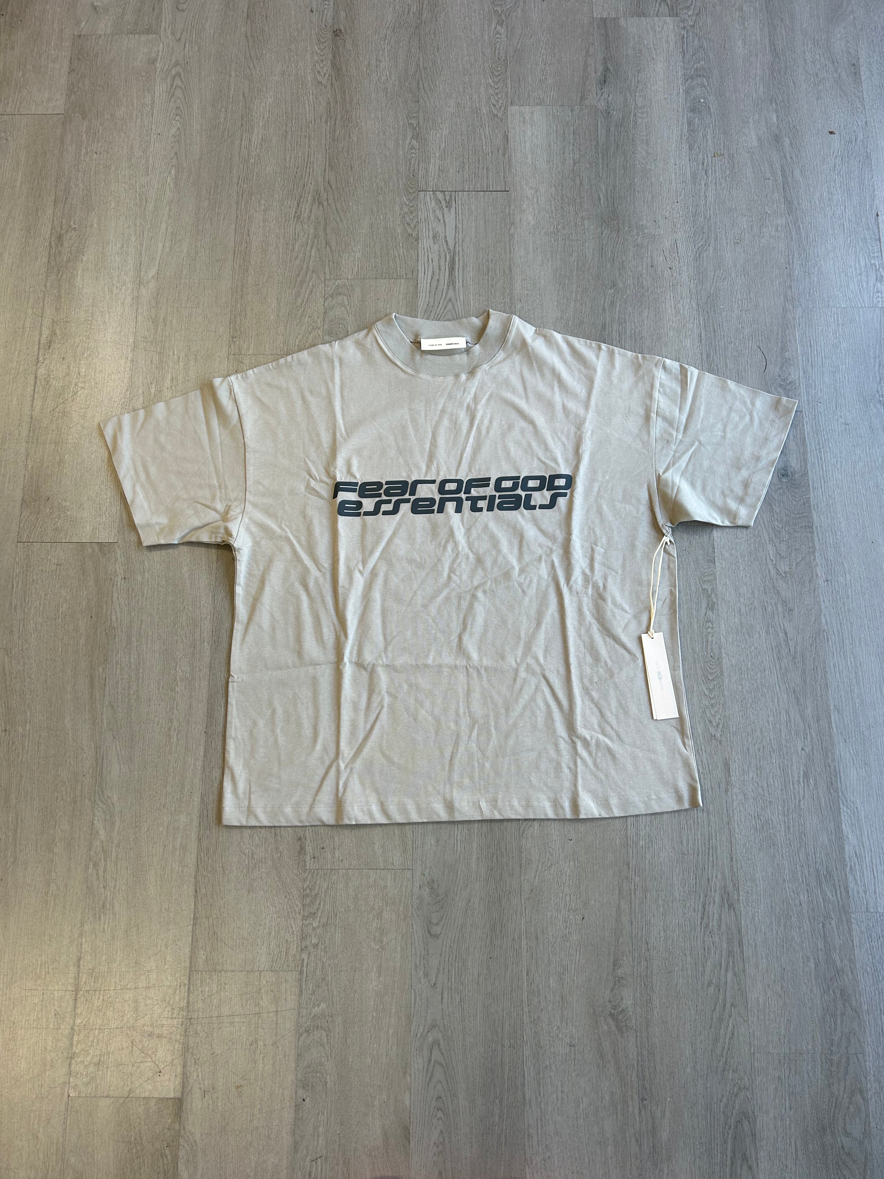 Smoke Grey Fear of God Essentials 90's Tee