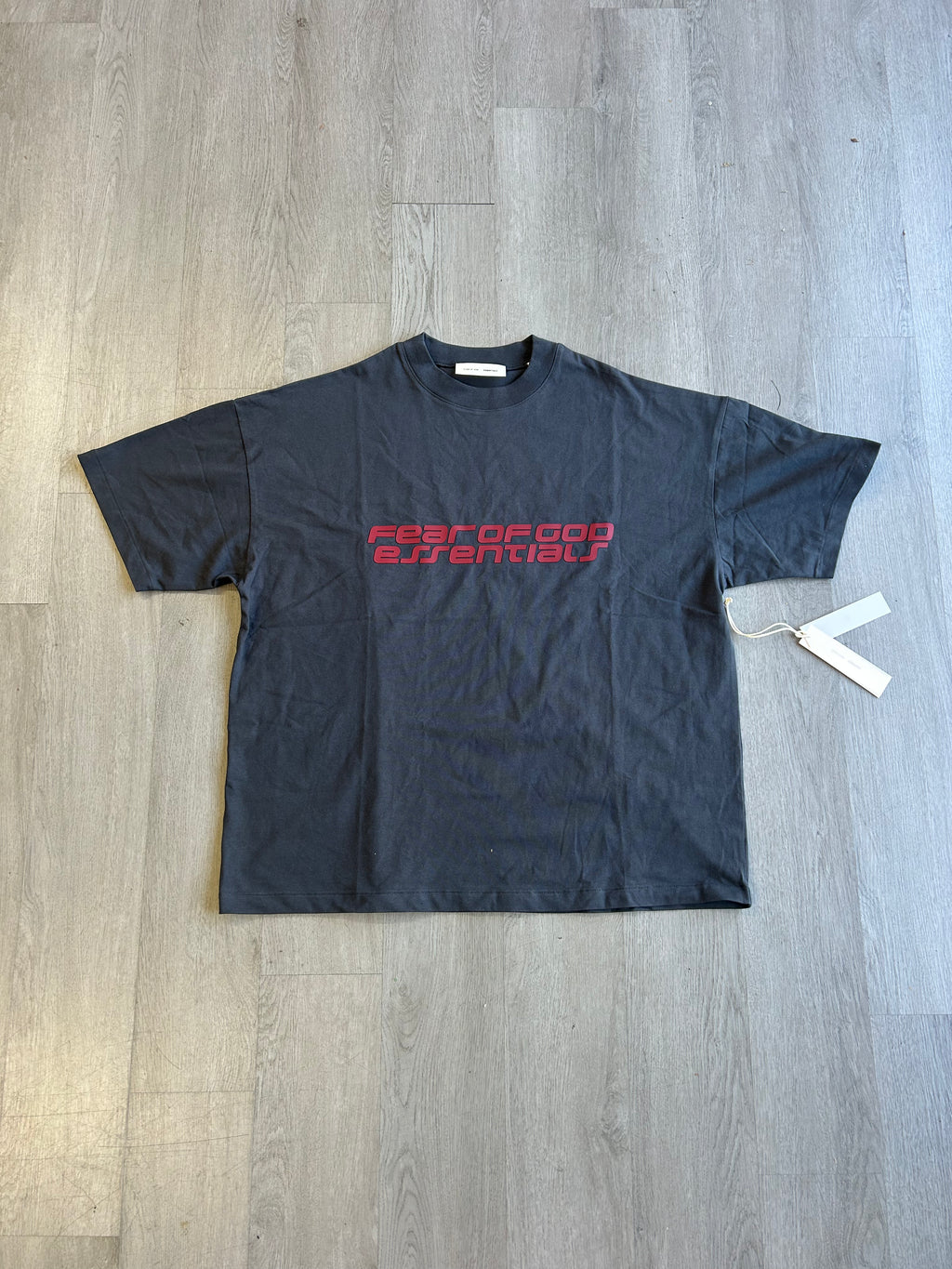 Iron Grey Fear of God Essentials 90's Tee