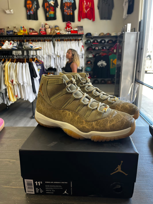 Pre-Owned Jordan 11 Retro Neutral Olive (Women’s)
