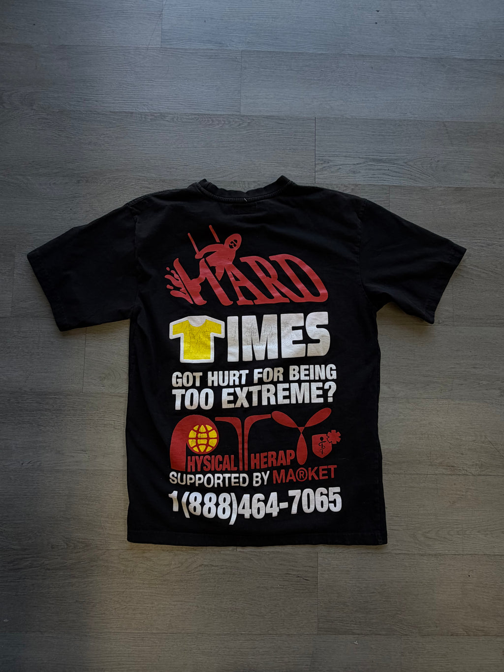 Market Hard Times Tee