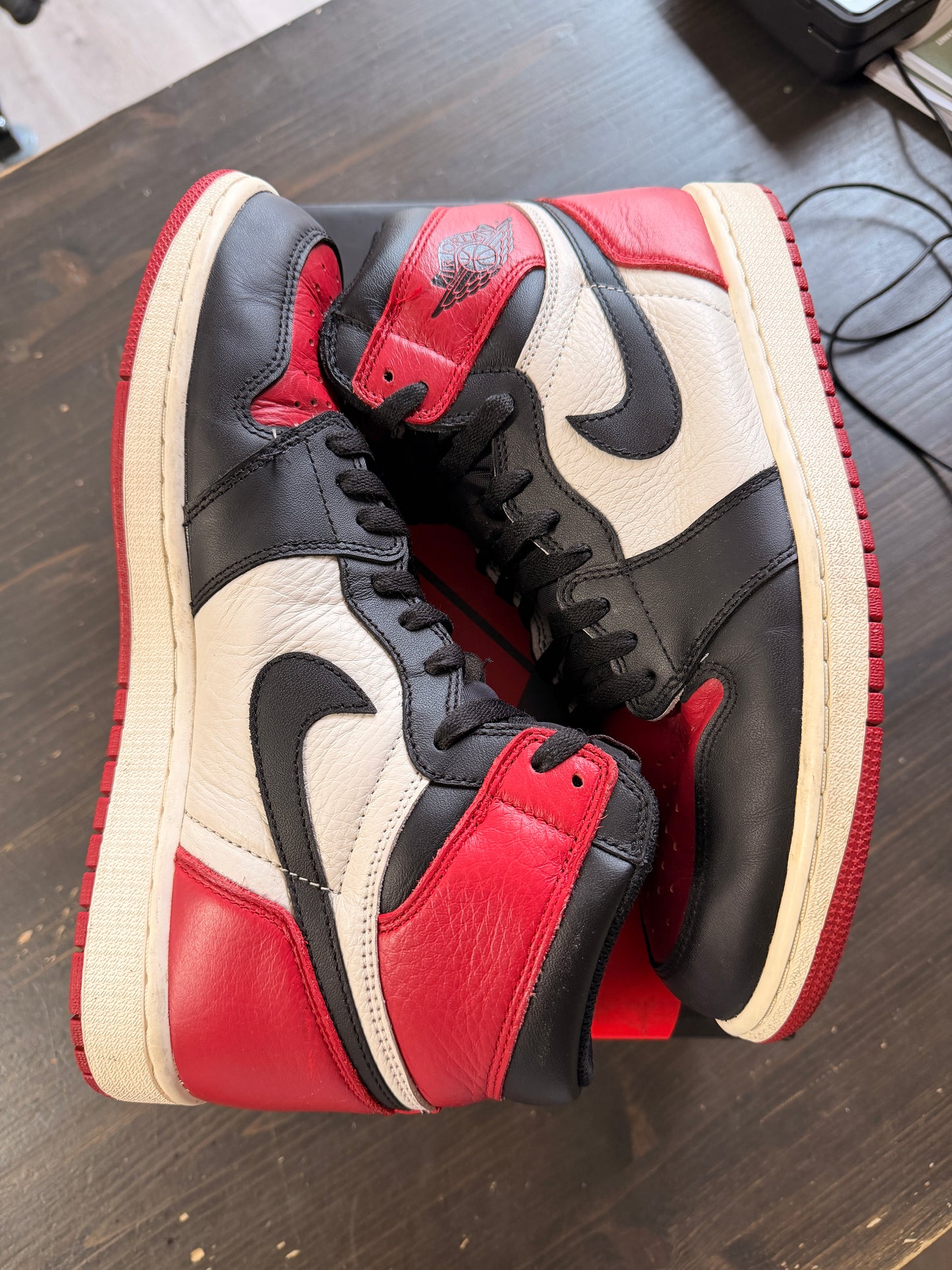 Pre-Owned Jordan 1 Retro High Bred Toe
