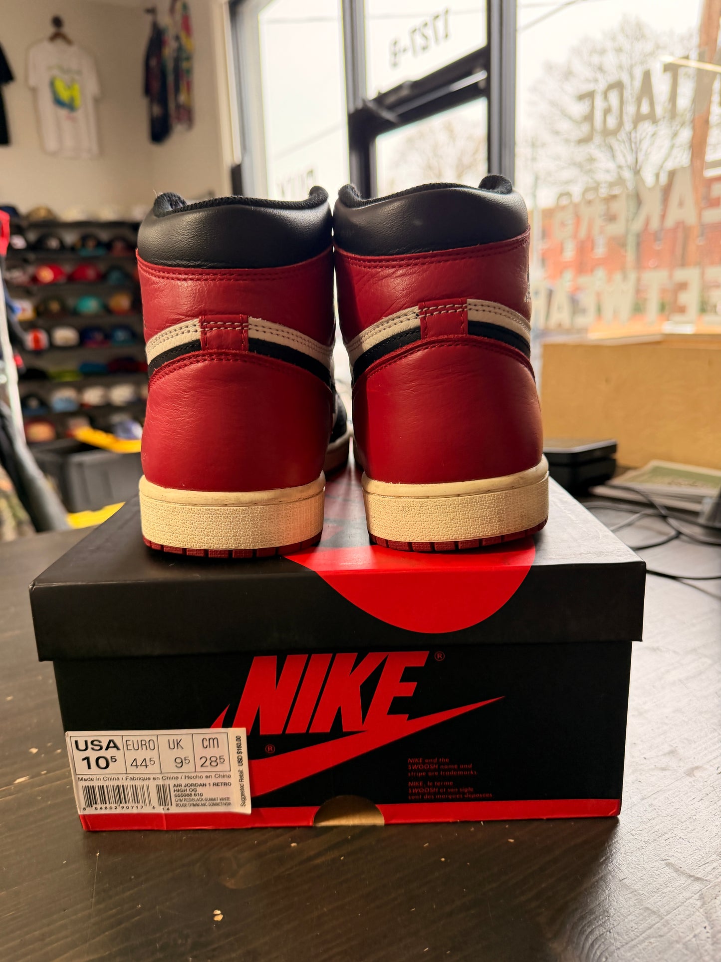 Pre-Owned Jordan 1 Retro High Bred Toe