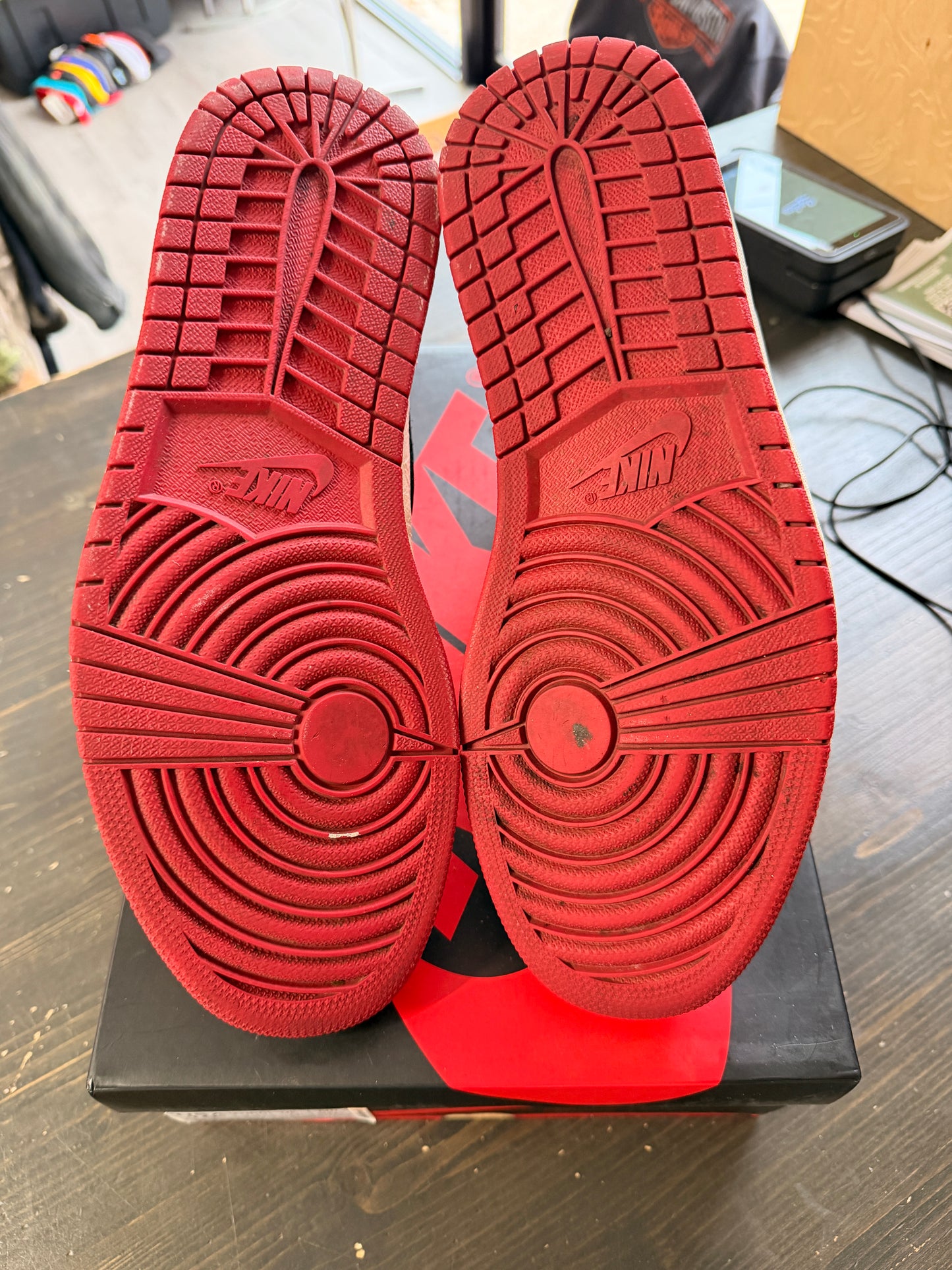 Pre-Owned Jordan 1 Retro High Bred Toe