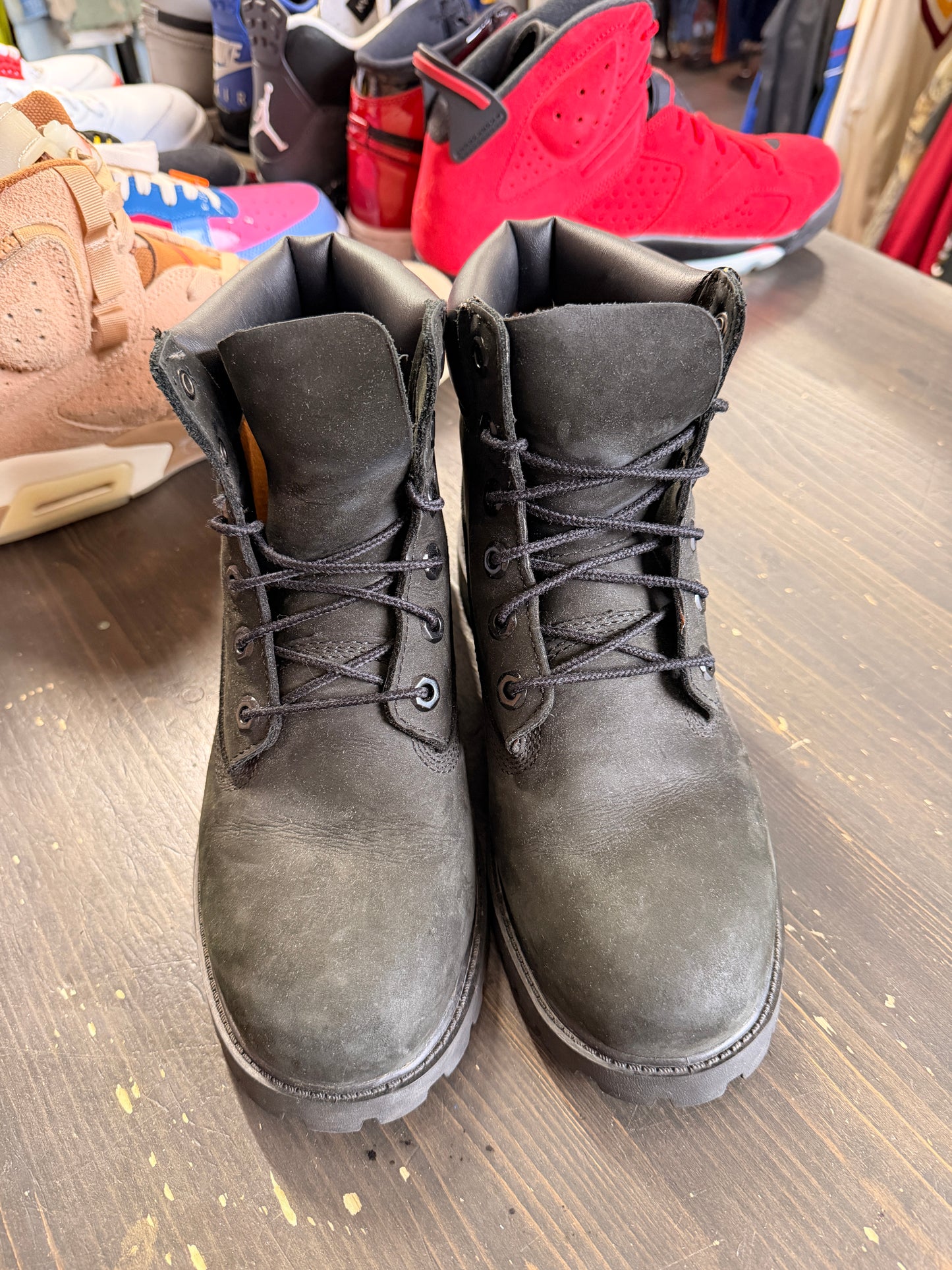 Pre-Owned Timberland Premium 6-Inch Waterproof Boots Black