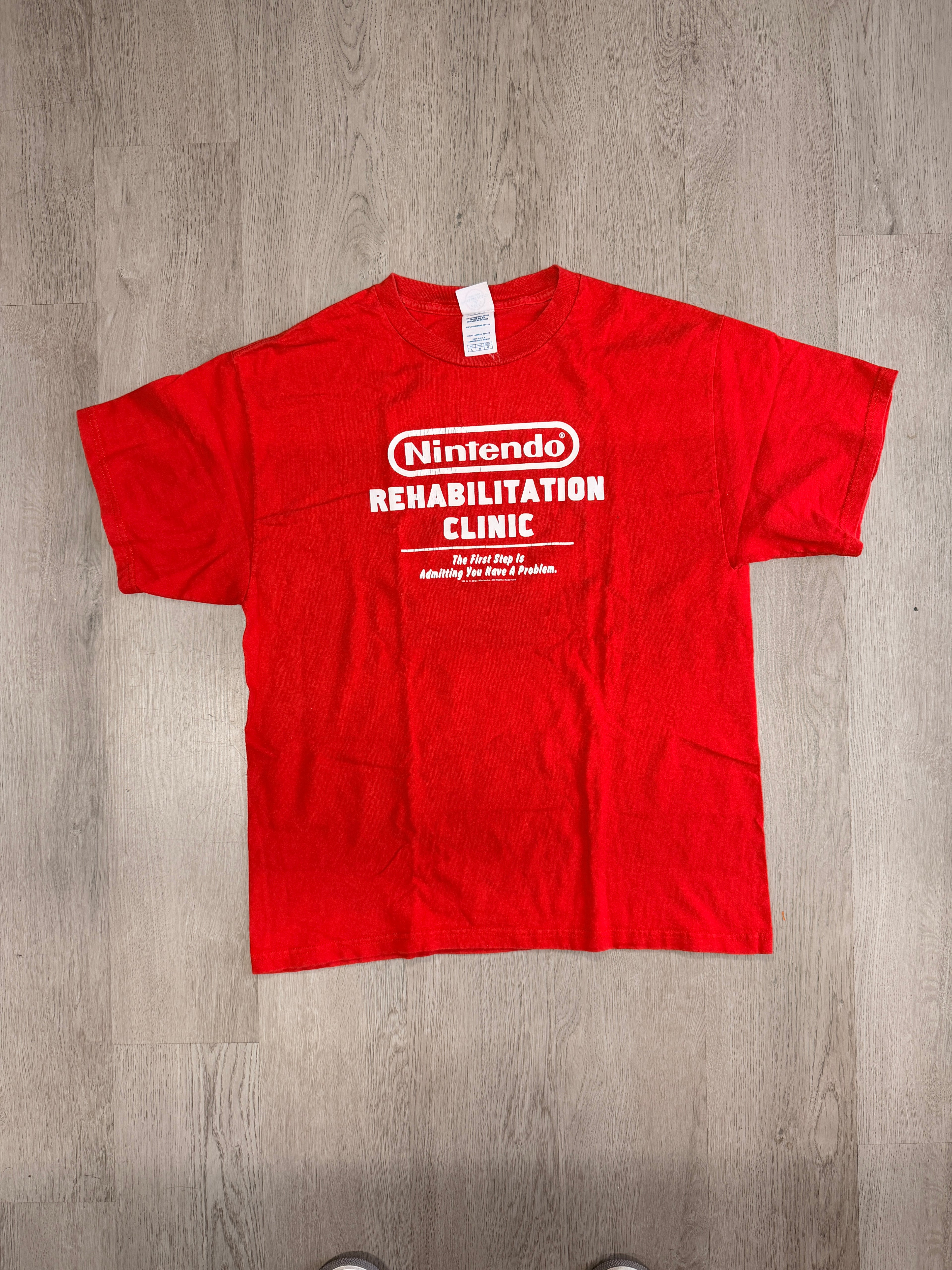 2004 Vintage Nintendo Rehabilitation Clinic Tee