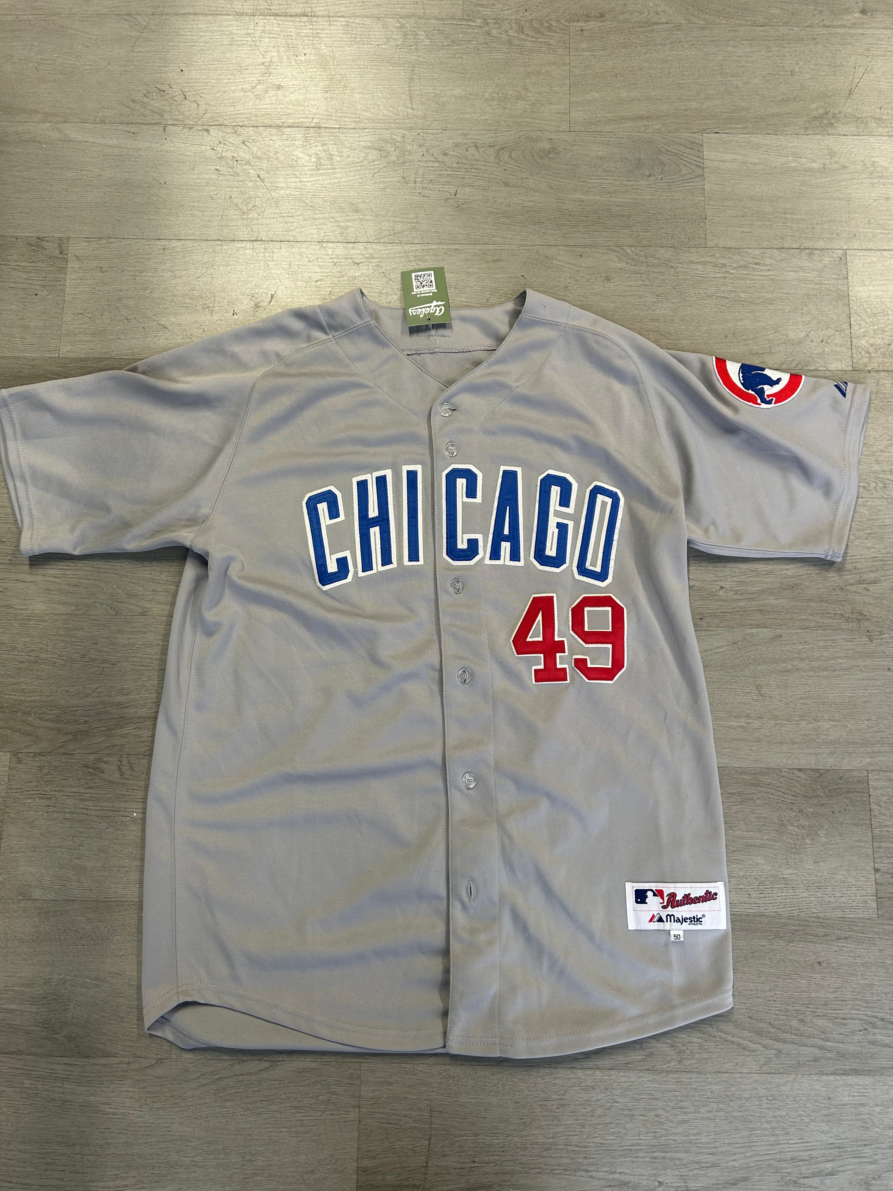 Vintage Chicago Cubs Custom Road Jersey