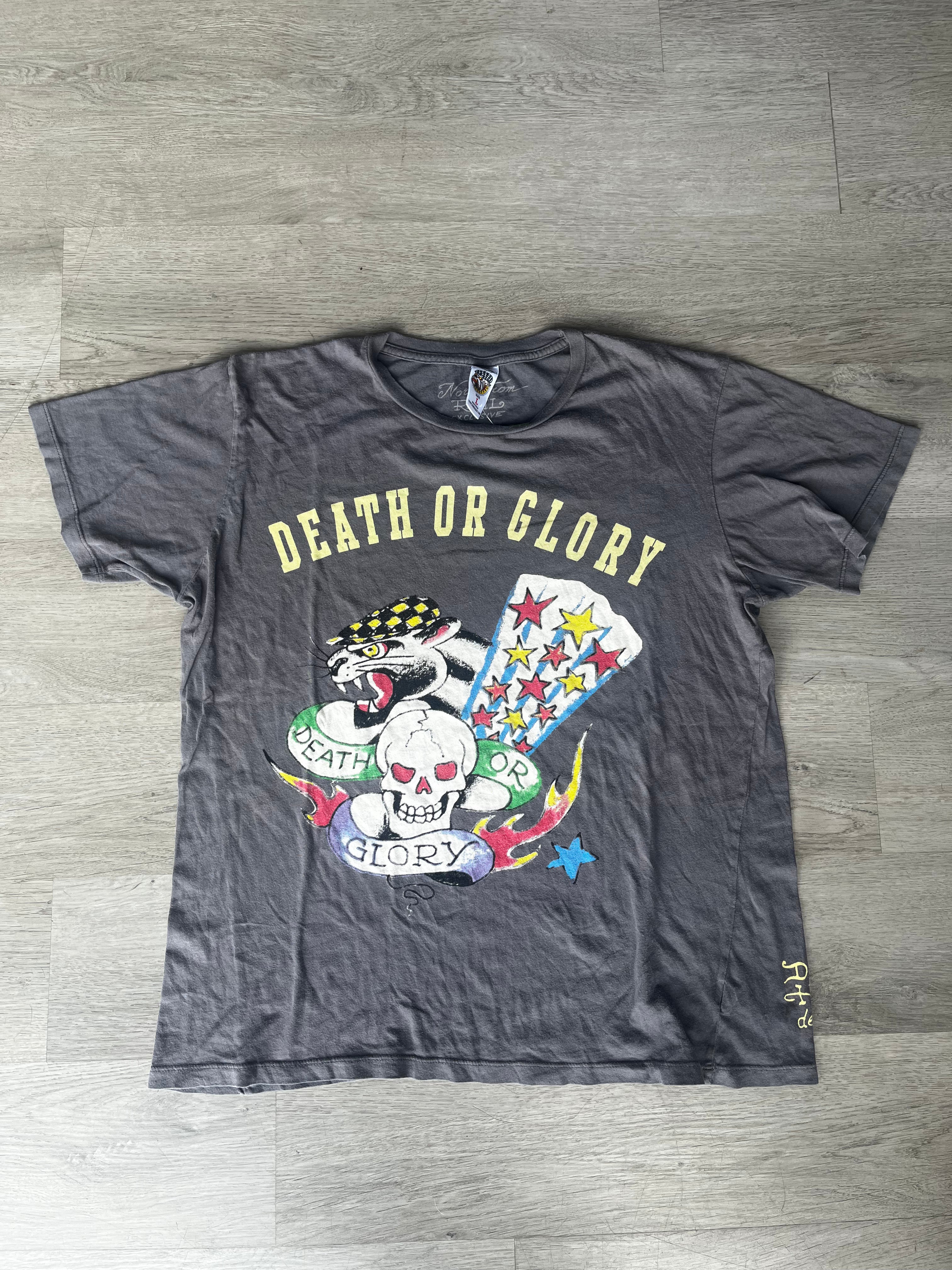 Y2K Ed Hardy Path To Glory Tee